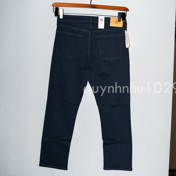 Calvin Klein Men's Denim Jean Straight Fit Stretch Denim Coin Pocket - Picture 6 of 15